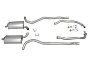 1968-1972 Corvette Exhaust System - 327/350 4Sp HP 2-25 Inch W/Separate Secondary Pipes & Mufflers-36577-Corvette-Store-Online