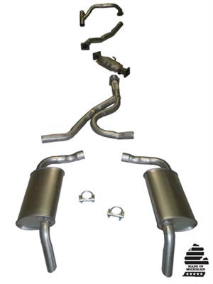 1977-1978 Corvette Exhaust System 1977 All, 1978 L48 Except California-36614-Corvette-Store-Online