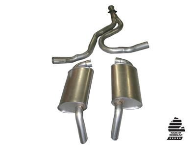 1978-1981 Corvette Exhaust System - Converter Back-36623-Corvette-Store-Online