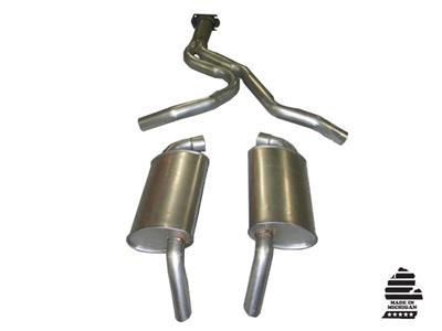 1982-1982 Corvette Exhaust System - Converter Back-36624-Corvette-Store-Online