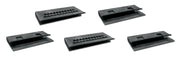1968-1972 Corvette Windshield Molding Clips Center Wiper Door 5 Piece Set-36636-Corvette-Store-Online
