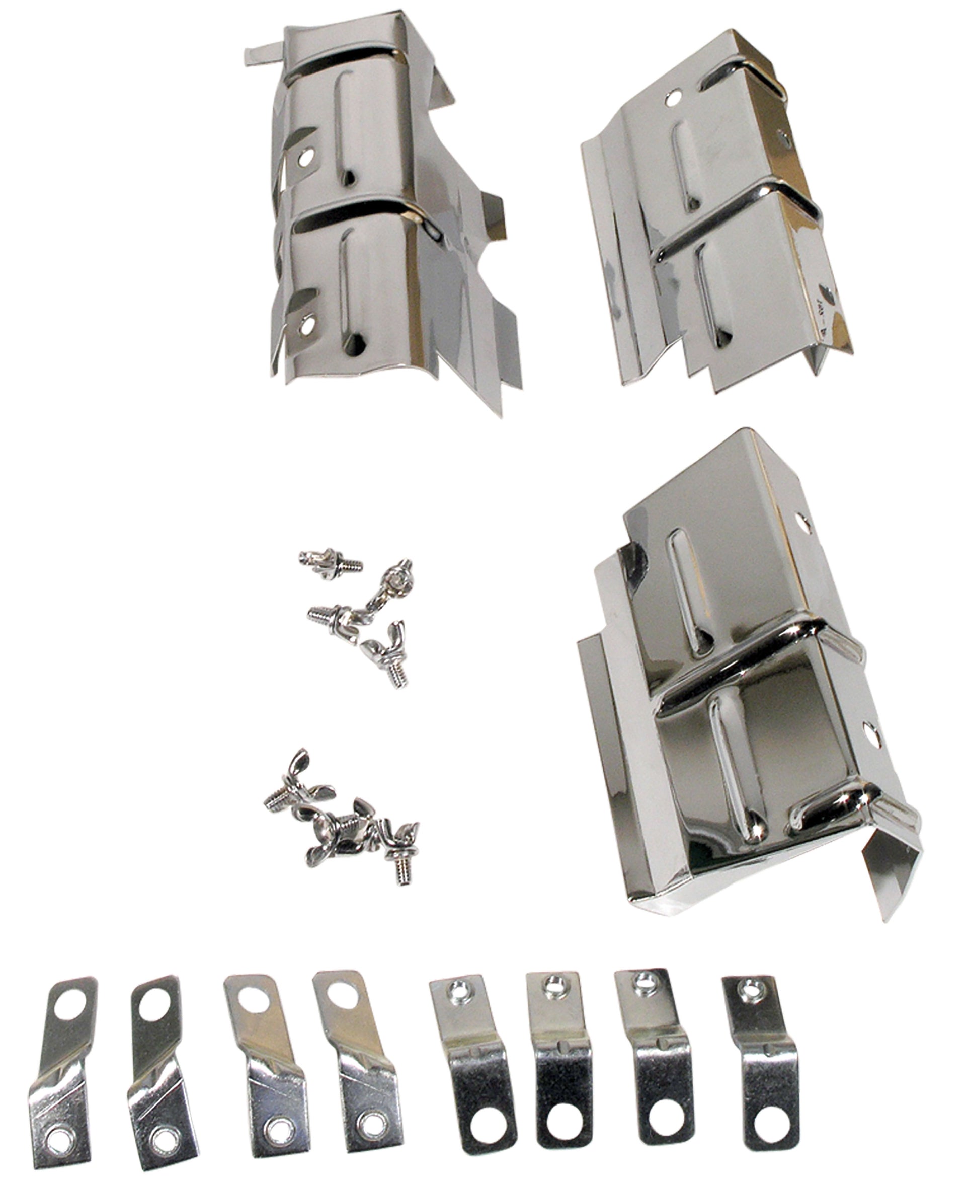 1969-1970 Corvette Ignition Shields Spark Plug 3 Piece Set 70E-36739-Corvette-Store-Online