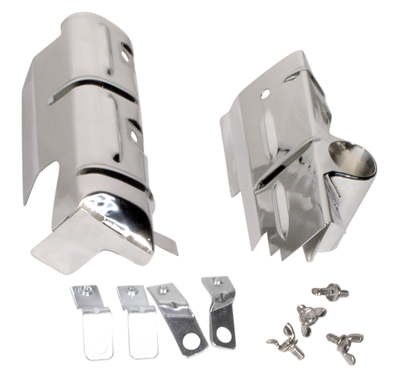 1973-1979 Corvette Ignition Shields Spark Plug 2 Piece Set-36740-Corvette-Store-Online