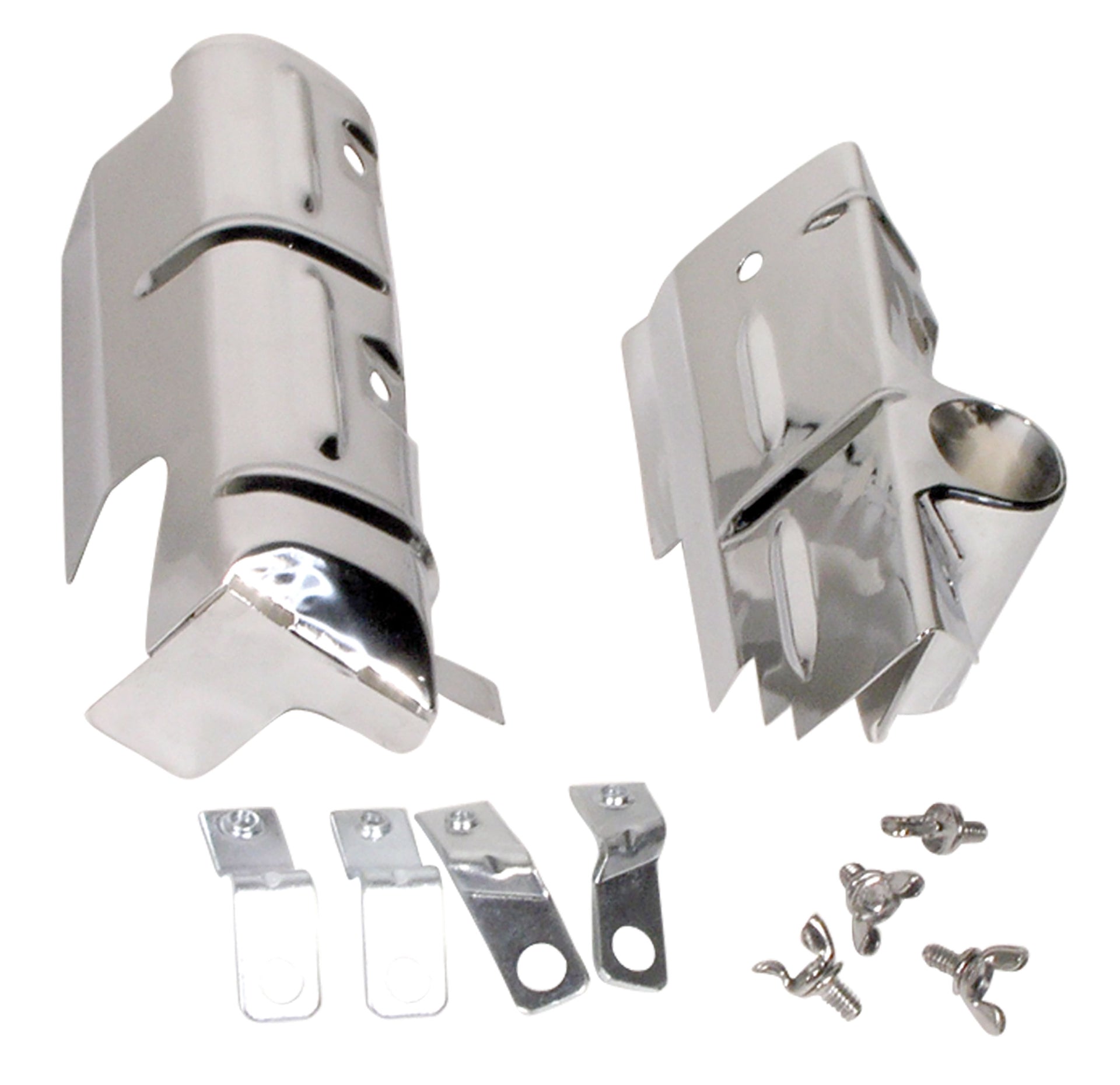1973-1979 Corvette Ignition Shields Spark Plug 2 Piece Set-36740-Corvette-Store-Online