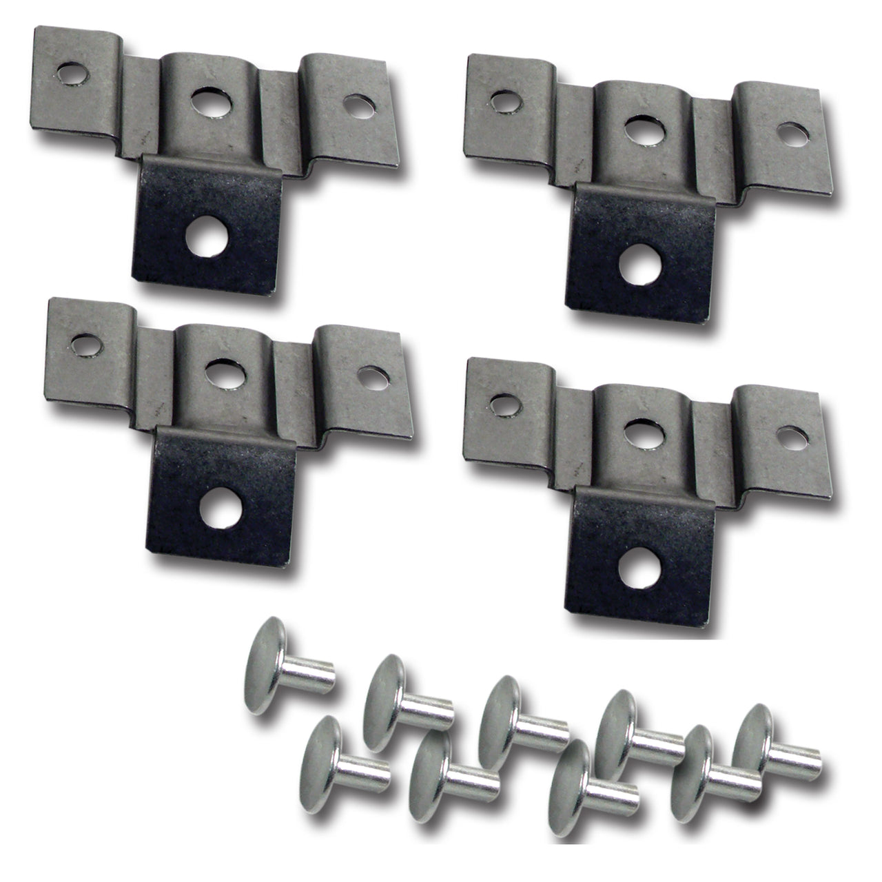 1963-1967 Corvette Shift Console Support Bracket & Rivet Kit-37000-Corvette-Store-Online