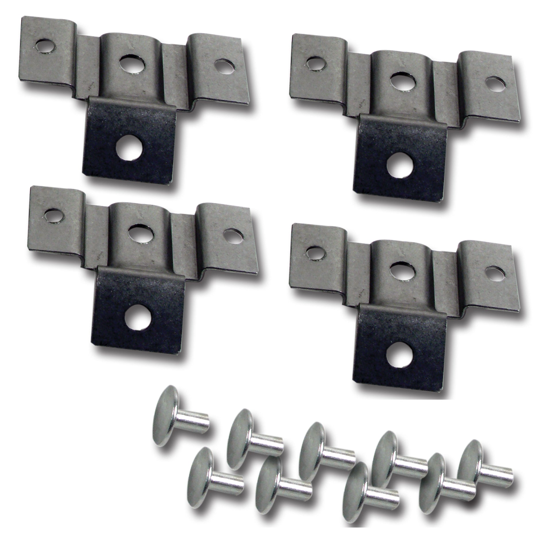 1963-1967 Corvette Shift Console Support Bracket & Rivet Kit-37000-Corvette-Store-Online