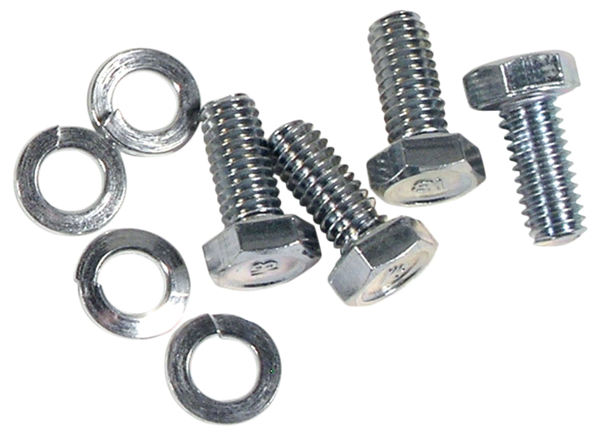 1966-1967 Corvette Fan Shroud Bolt & Washer Set. WB Headmark - 4 Piece - CA-37006-Corvette-Store-Online