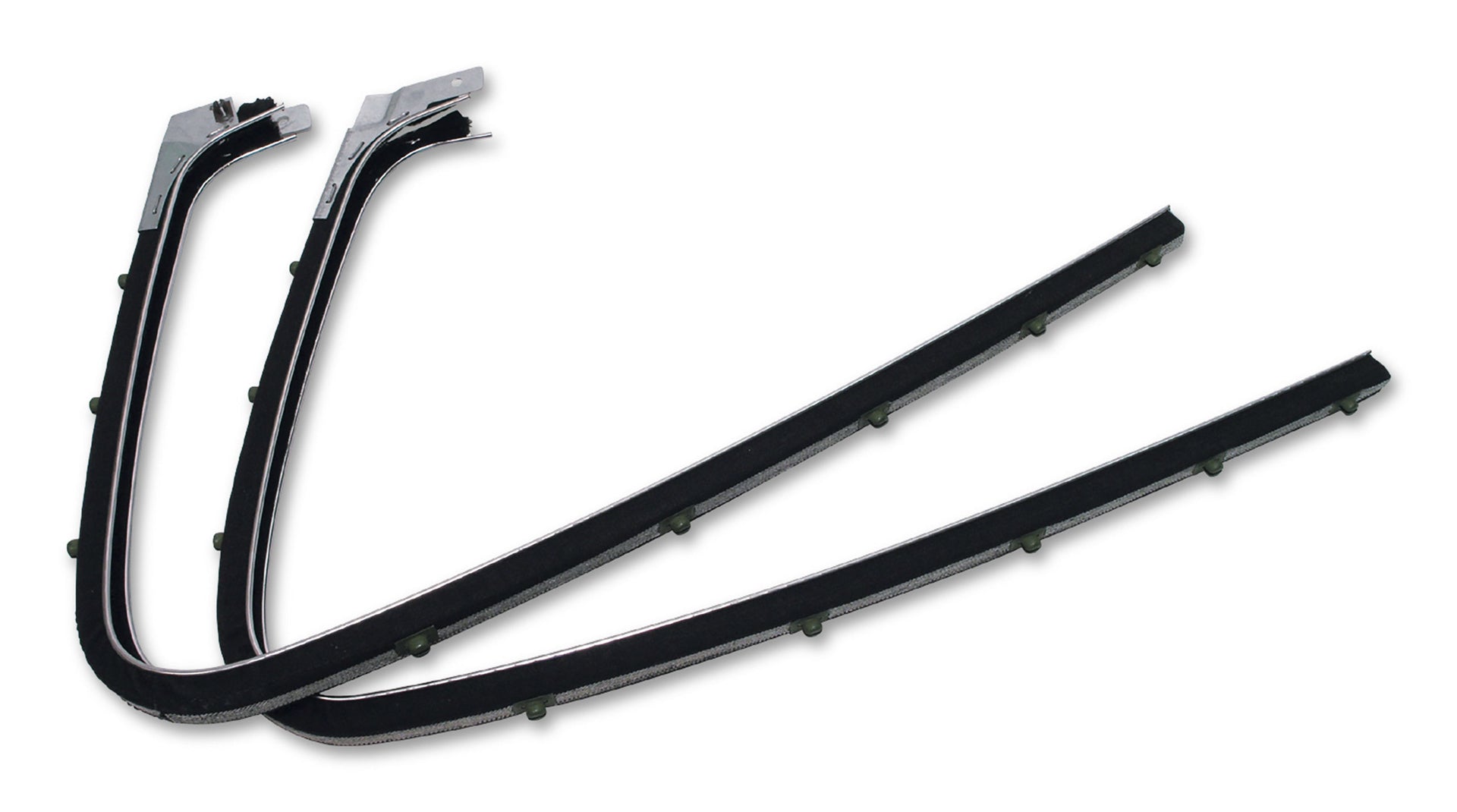 1963-1963 Corvette Window Channels Coupe Rear/Upper-37129-Corvette-Store-Online