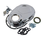 1957-1982 Corvette Timing Chain Cover 327 Chrome-37168-Corvette-Store-Online