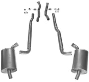 1965-1967 Corvette Exhaust System - 25 Inch 396/427 4-Speed W/Separate Secondary Pipe & Mufflers-37185-Corvette-Store-Online
