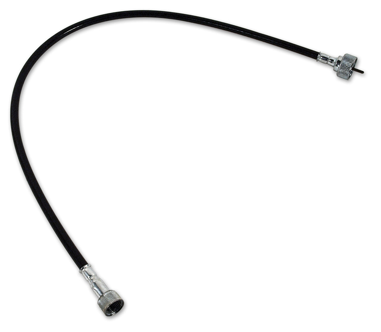 1965-1968 Corvette Tachometer Cable Black Case-37239-Corvette-Store-Online