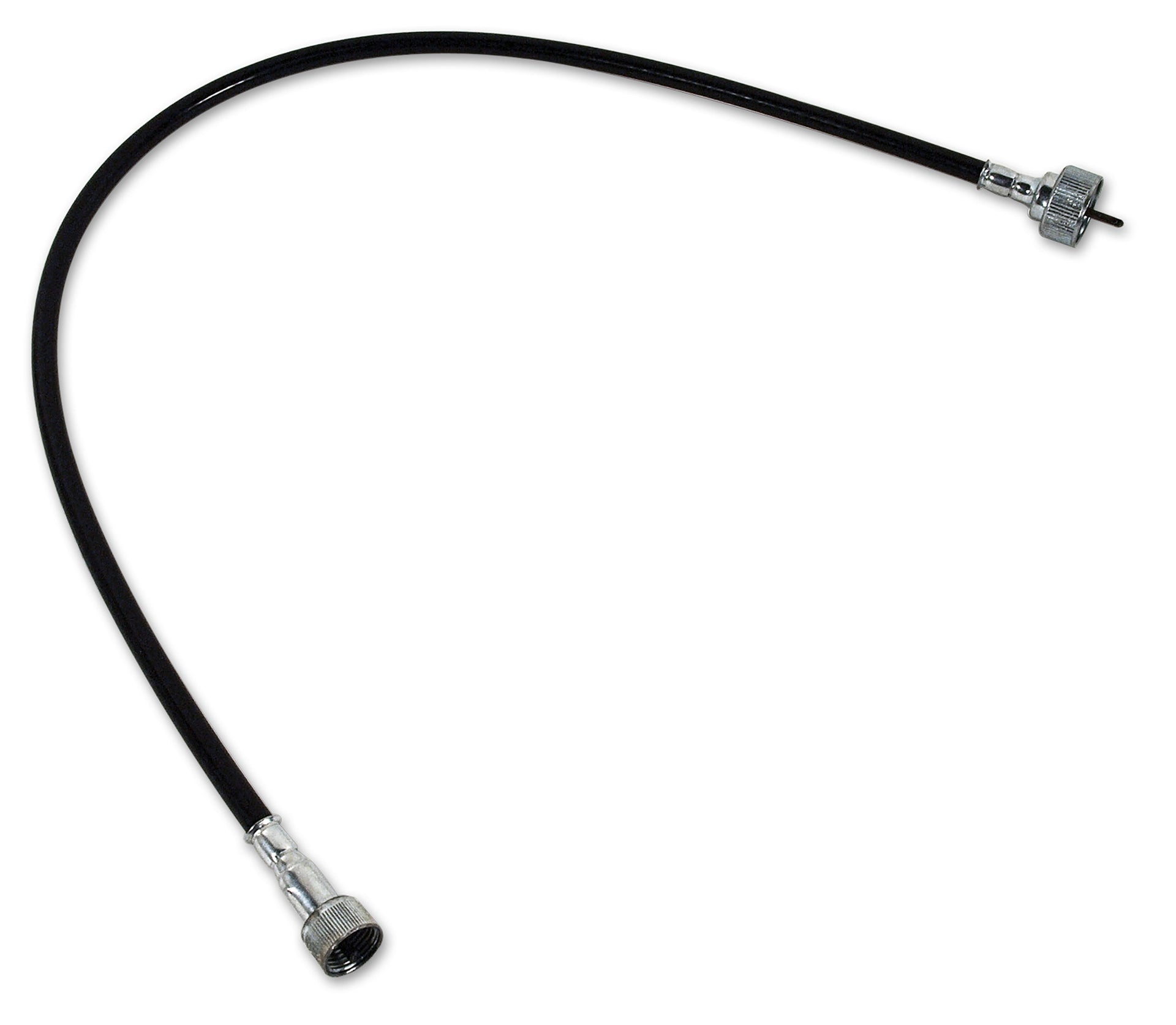 1965-1968 Corvette Tachometer Cable Black Case-37239-Corvette-Store-Online