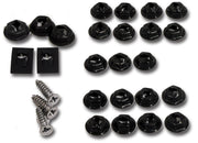 1967-1967 Corvette Hood Grille And Emblem Installation Kit - 26 Piece Set-37262-Corvette-Store-Online