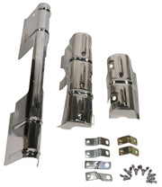 1963-1963 Corvette Lower Ignition Shield Set W/Brackets-37264-Corvette-Store-Online
