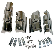 1964-1965 Corvette Lower Ignition Shield Set W/Brackets & Wingnuts-37265-Corvette-Store-Online