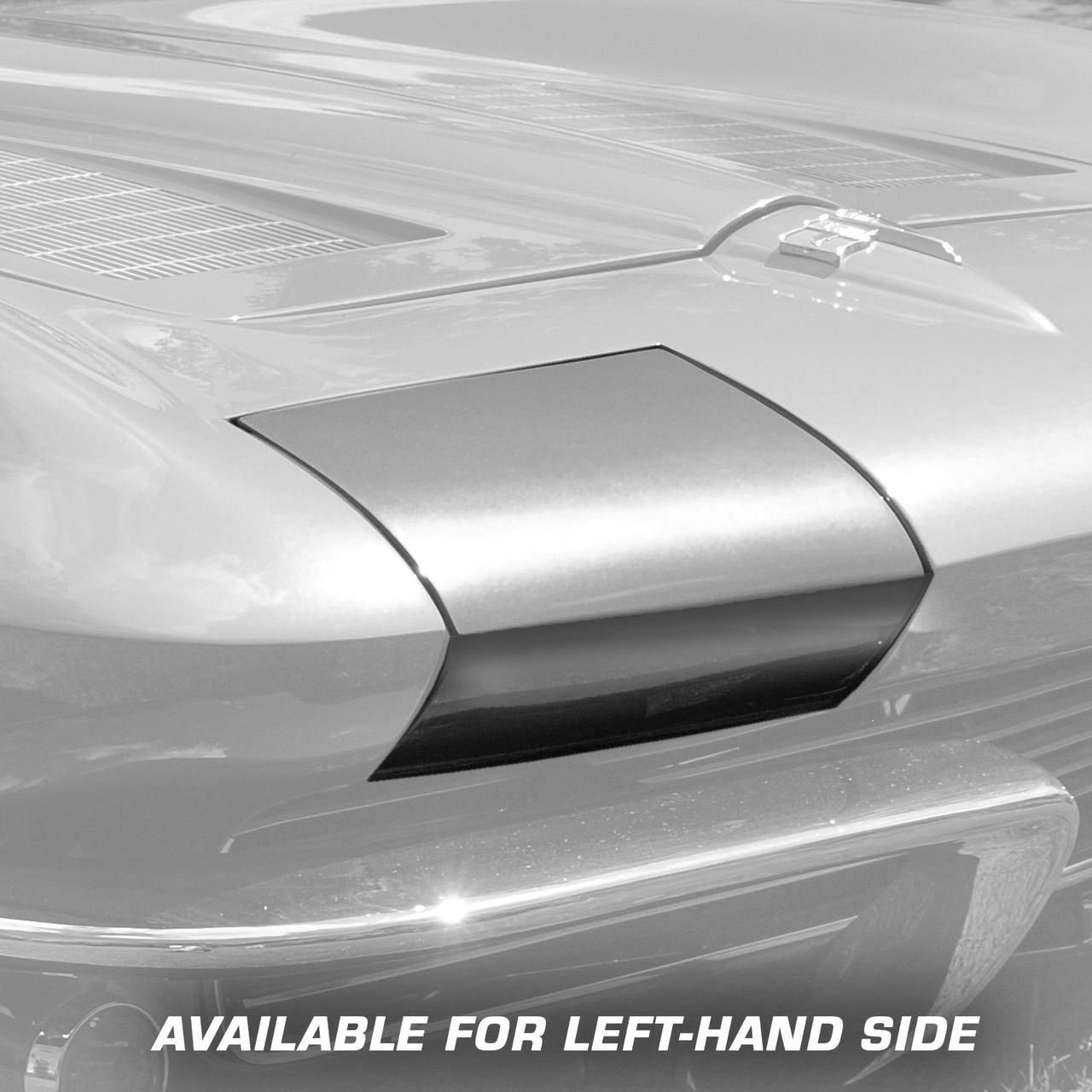 1963-1963 Corvette Headlight Bucket Fiberglass Skin LH-37284-Corvette-Store-Online