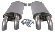 1984-1984 Corvette Mufflers Aluminized W/Tips-37345-Corvette-Store-Online
