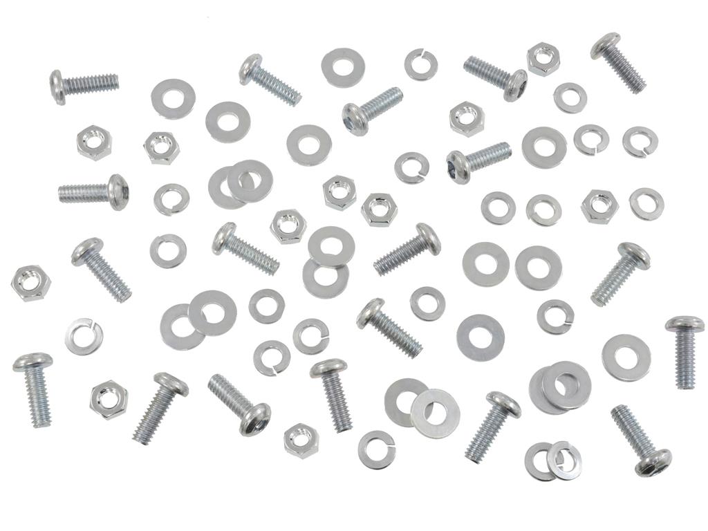 1956-1957 Corvette Splash Shield Mount Kit Front 68 Piece-37393-Corvette-Store-Online