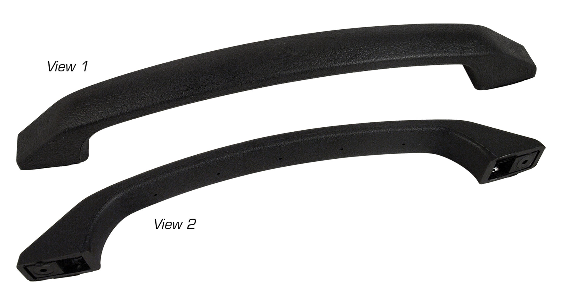 1968-1968 Corvette Interior Door Pull - Black-37573-Corvette-Store-Online