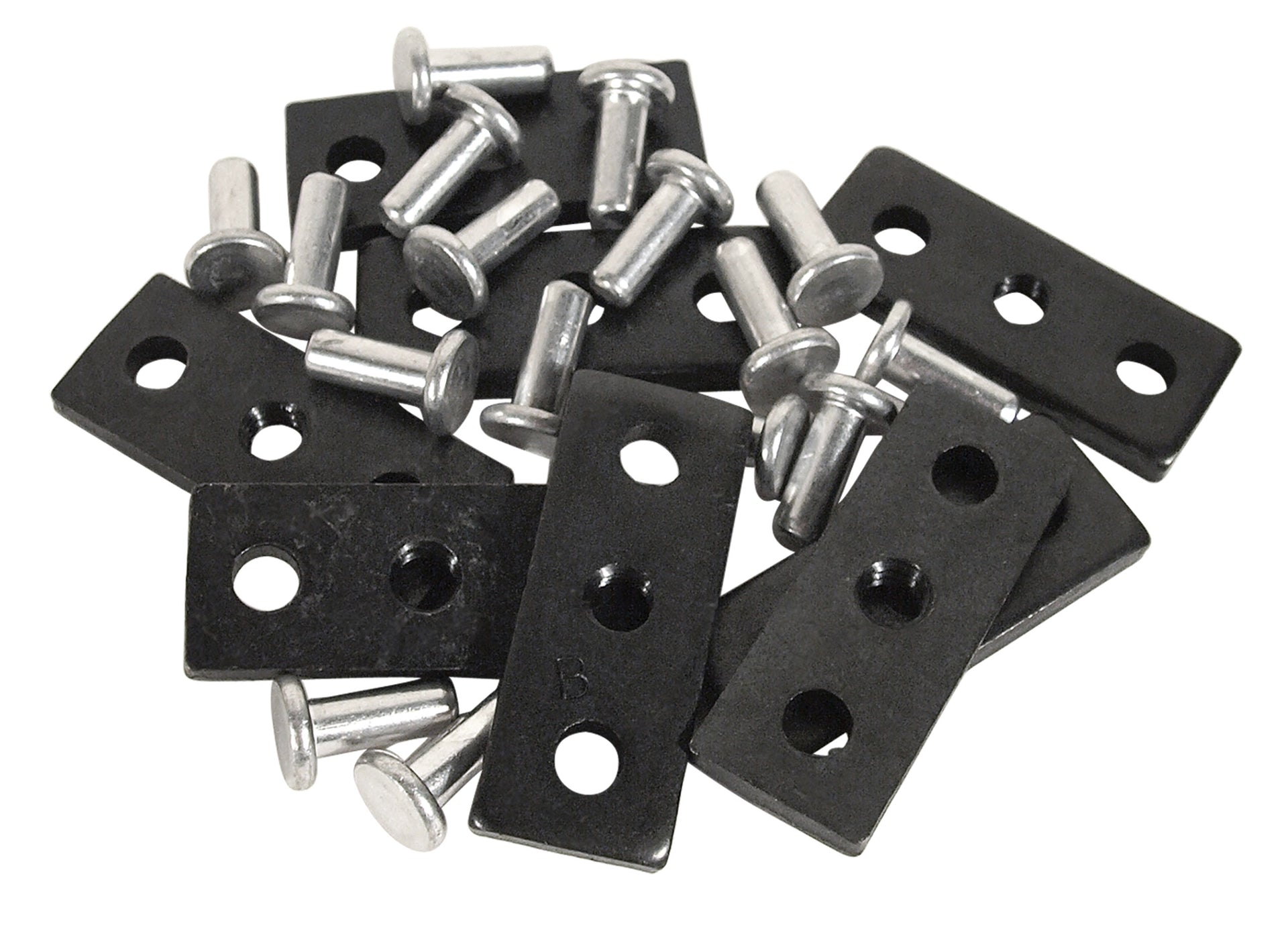 1963-1967 Corvette Filler Panel Nut Plate & Rivet Set-37616-Corvette-Store-Online