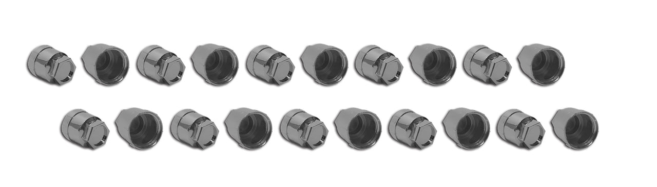 1985-1999 Corvette Lug Nut Covers Chrome 20 Piece Set-37954-Corvette-Store-Online
