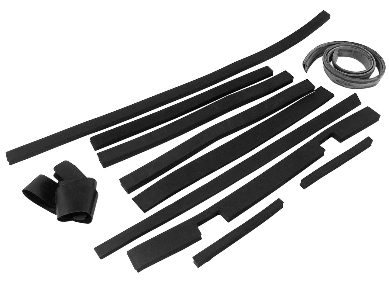 1968-1968 Corvette Radiator Support/Shroud Seal Kit 327 Steel-39834-Corvette-Store-Online