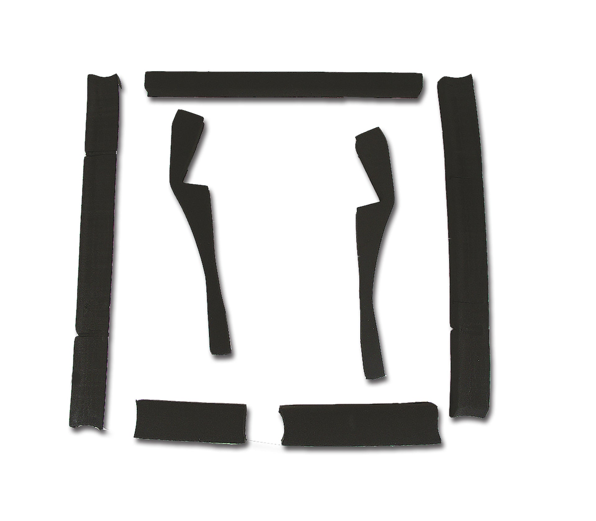 1976-1978 Corvette Radiator Support/Shroud Seal Kit L48 W/O Air Conditioning 76L-39865-Corvette-Store-Online