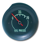 1968-1971 Corvette Oil Gauge Green Face-39943-Corvette-Store-Online