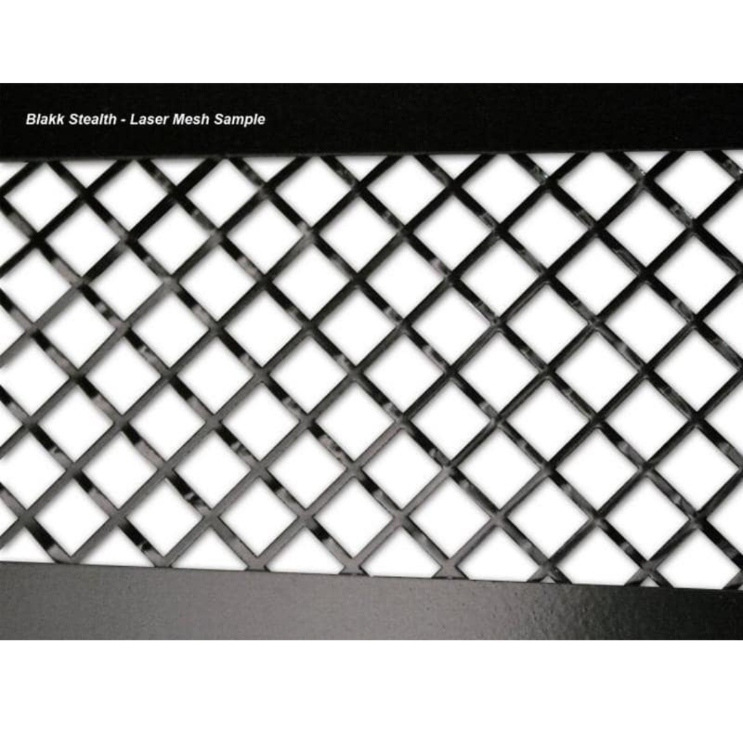 C6 Corvette Front Grill "Blakk Stealth" Laser Mesh (Z06, Grand Sport, and ZR1)