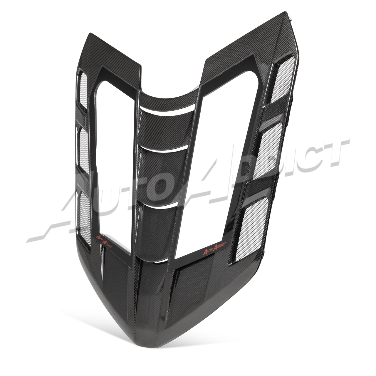2020-2026 C8 Coupe Rear Split Window Functional Dry Carbon Fiber Double Sided w/Glass For Stingray/Z06/E-Ray