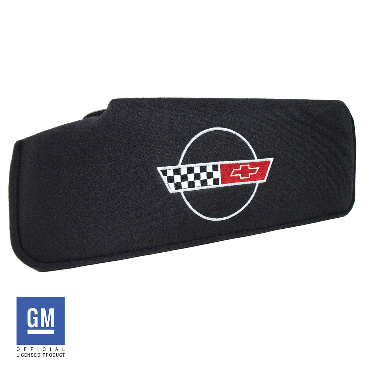 1984-1996 Corvette Sunvisor Replacement RH Embroidered W/Logo-40114-Corvette-Store-Online