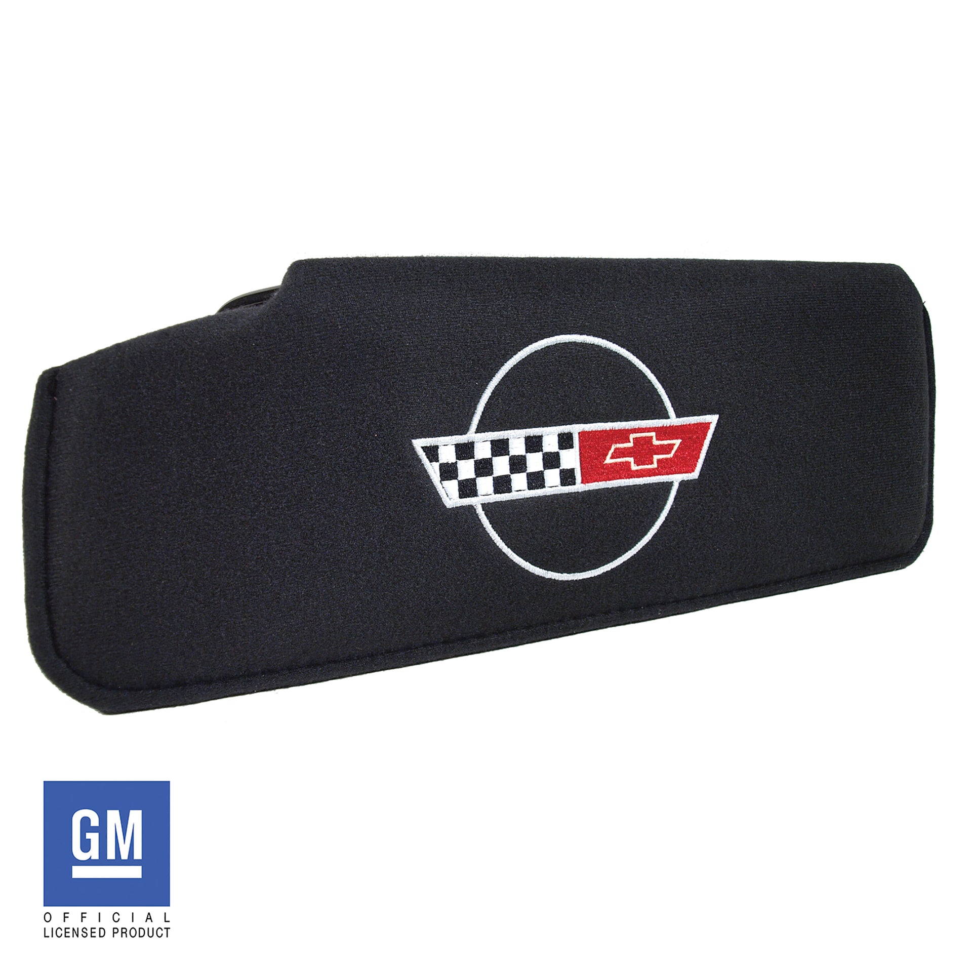 1984-1996 Corvette Sunvisor Replacement RH Embroidered W/Logo-40114-Corvette-Store-Online