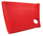 1968-1968 Corvette Dash Pad Red Lower RH-401230-Corvette-Store-Online