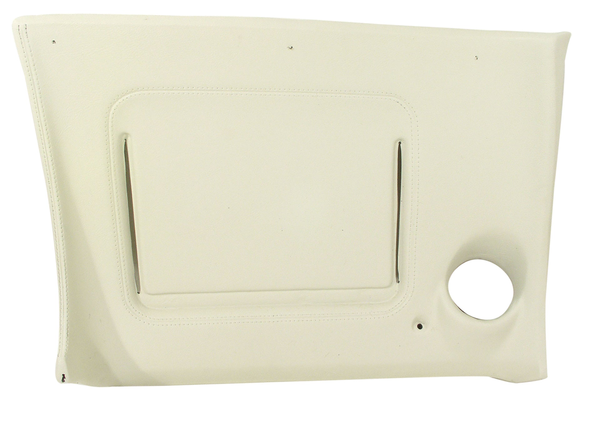 1976-1976 Corvette Dash Pad White Lower RH-401976-Corvette-Store-Online