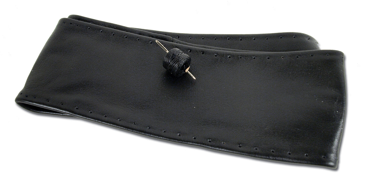 1994-2004 Corvette Steering Wheel Cover Black Leather-40304-Corvette-Store-Online