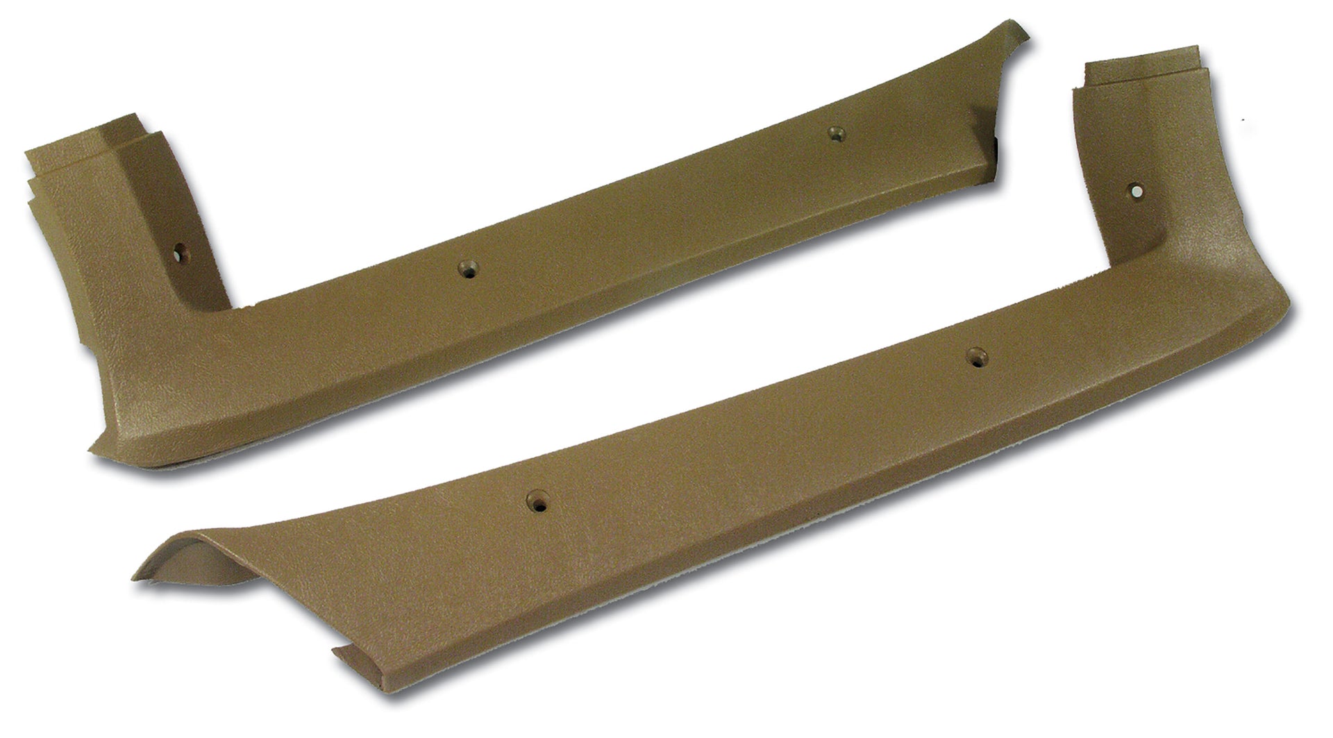 1977-1977 Corvette Pillar Posts Buckskin-405757-Corvette-Store-Online