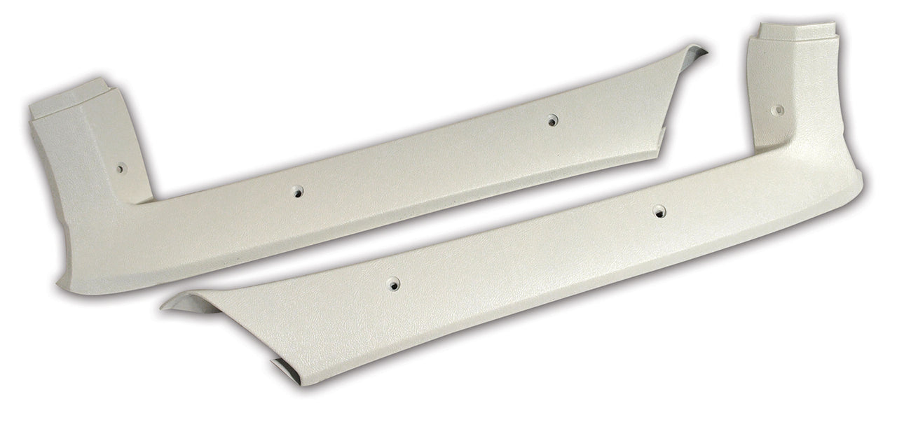 1977-1977 Corvette Pillar Posts White-405776-Corvette-Store-Online