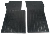 1963-1967 Corvette Mats Black Rubber-4060-Corvette-Store-Online