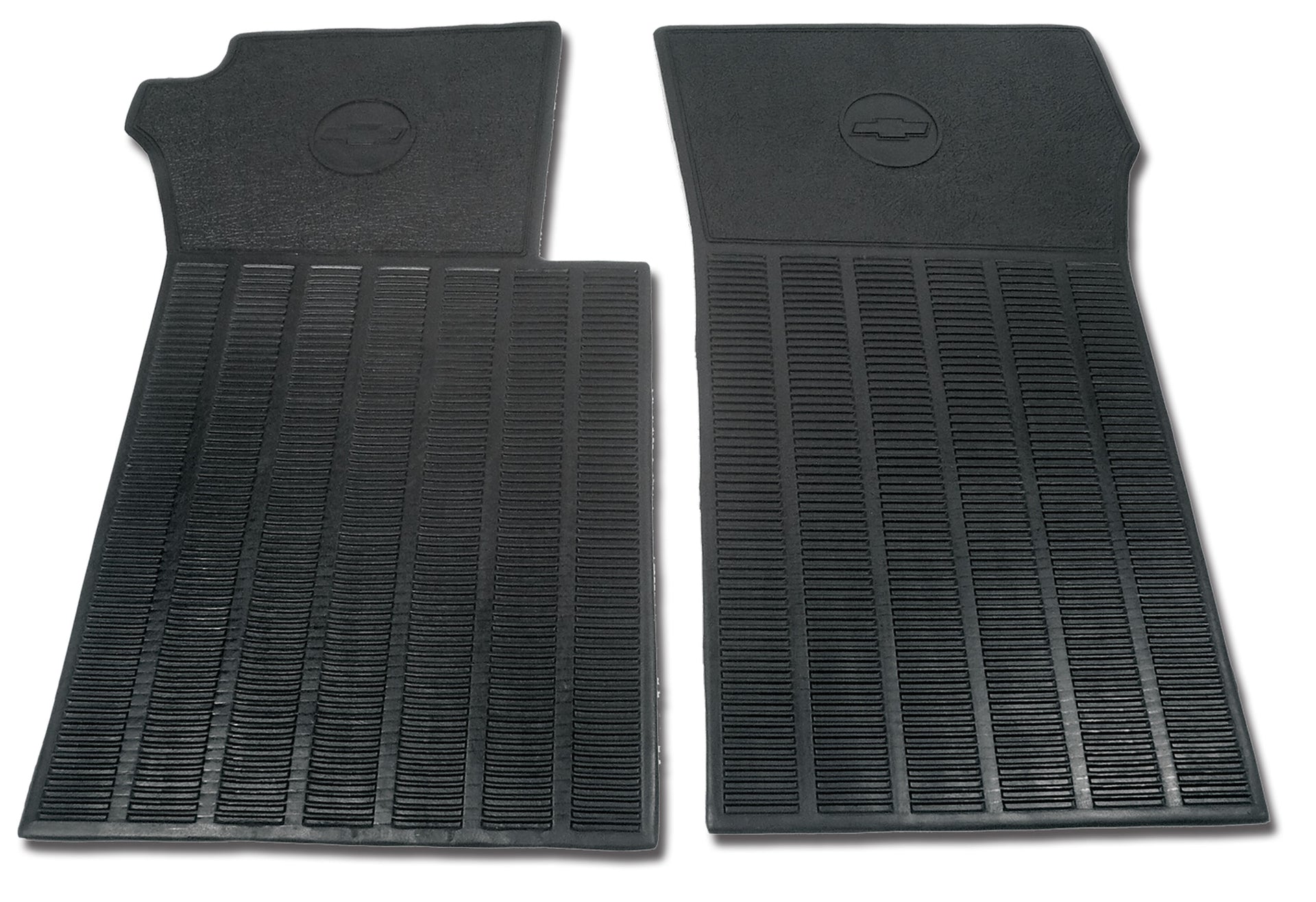 1963-1967 Corvette Mats Black Rubber-4060-Corvette-Store-Online