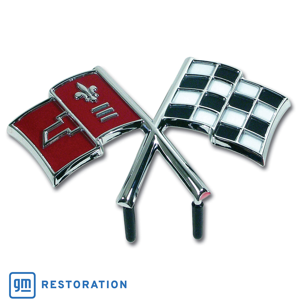 1966-1966 Corvette Emblem Front-40631-Corvette-Store-Online