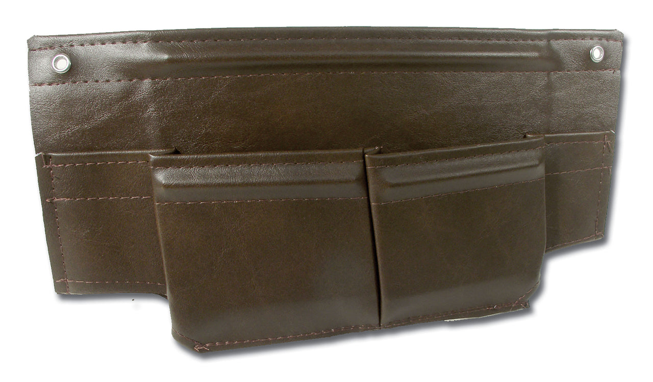 1976-1977 Corvette Map Pocket Dark Brown-407155-Corvette-Store-Online