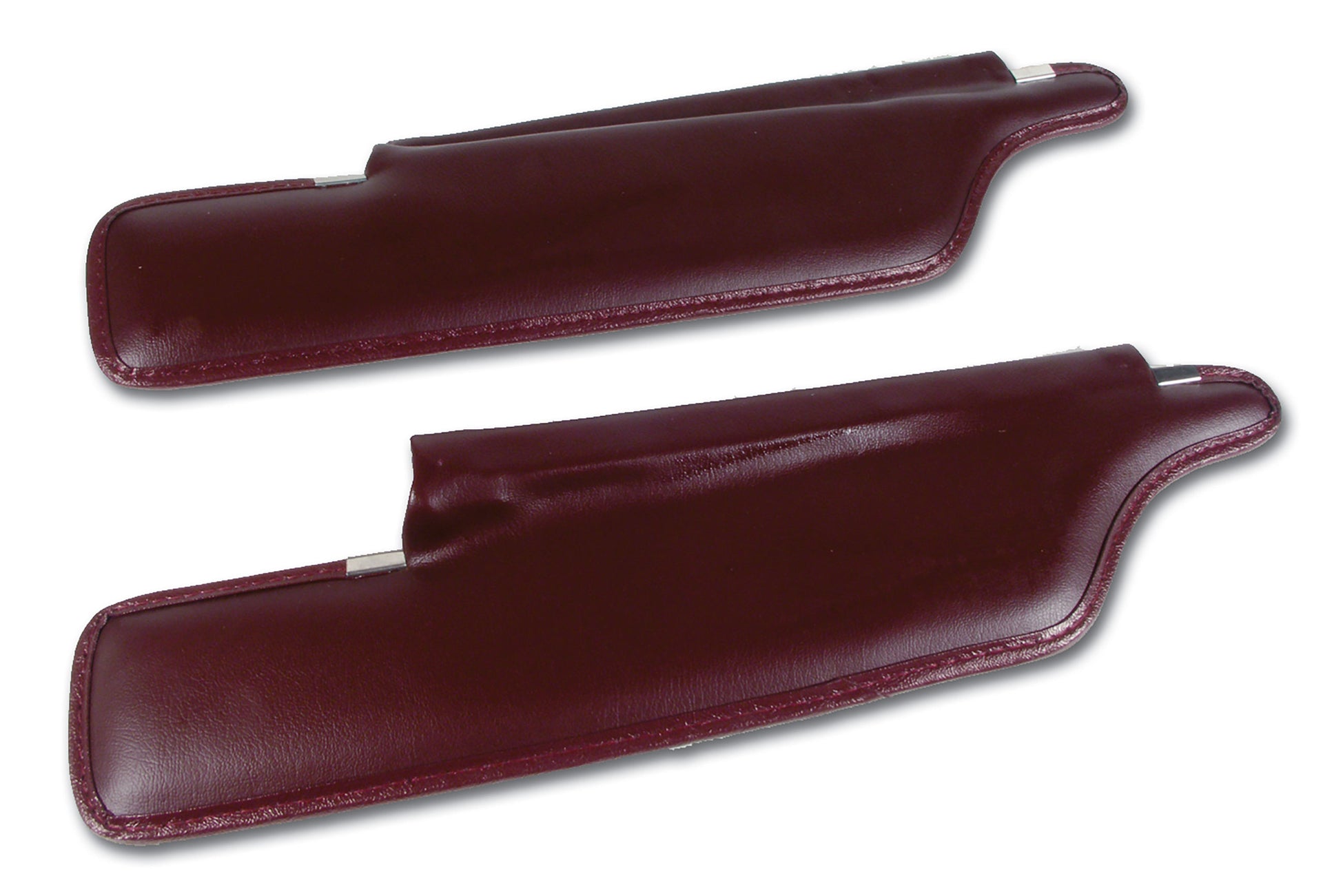 1965-1965 Corvette Sunvisors Maroon Convertible-407737-Corvette-Store-Online