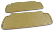 1970-1972 Corvette Sunvisors Light Saddle Comfortweave-408015-Corvette-Store-Online