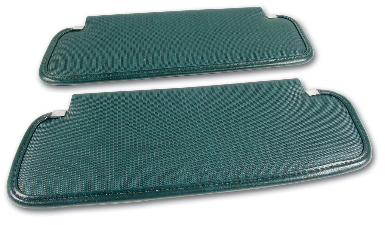 1971-1971 Corvette Sunvisors Green Comfortweave-408018-Corvette-Store-Online