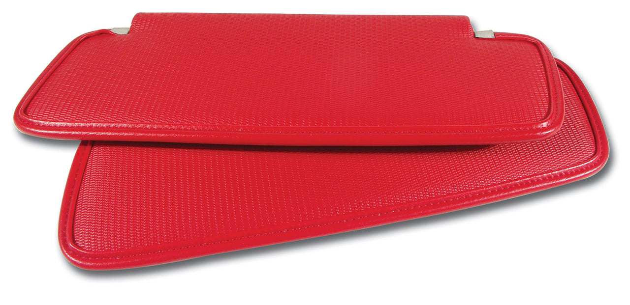 1969-1972 Corvette Sunvisors Red Comfortweave-408030-Corvette-Store-Online