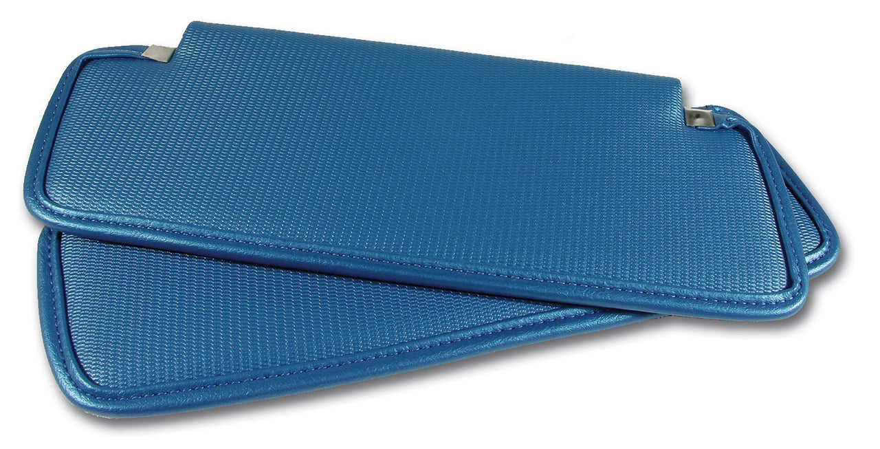 1969-1970 Corvette Sunvisors Bright Blue Comfortweave-408041-Corvette-Store-Online