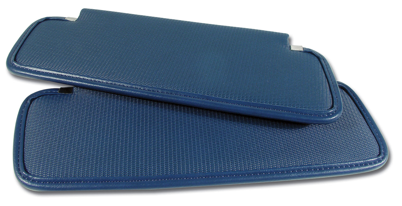 1971-1972 Corvette Sunvisors Royal Blue Comfortweave-408047-Corvette-Store-Online