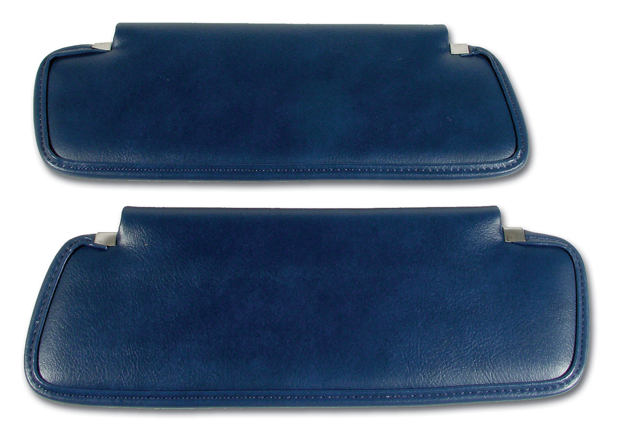1971-1972 Corvette Sunvisors Royal Blue Madrid-408247-Corvette-Store-Online