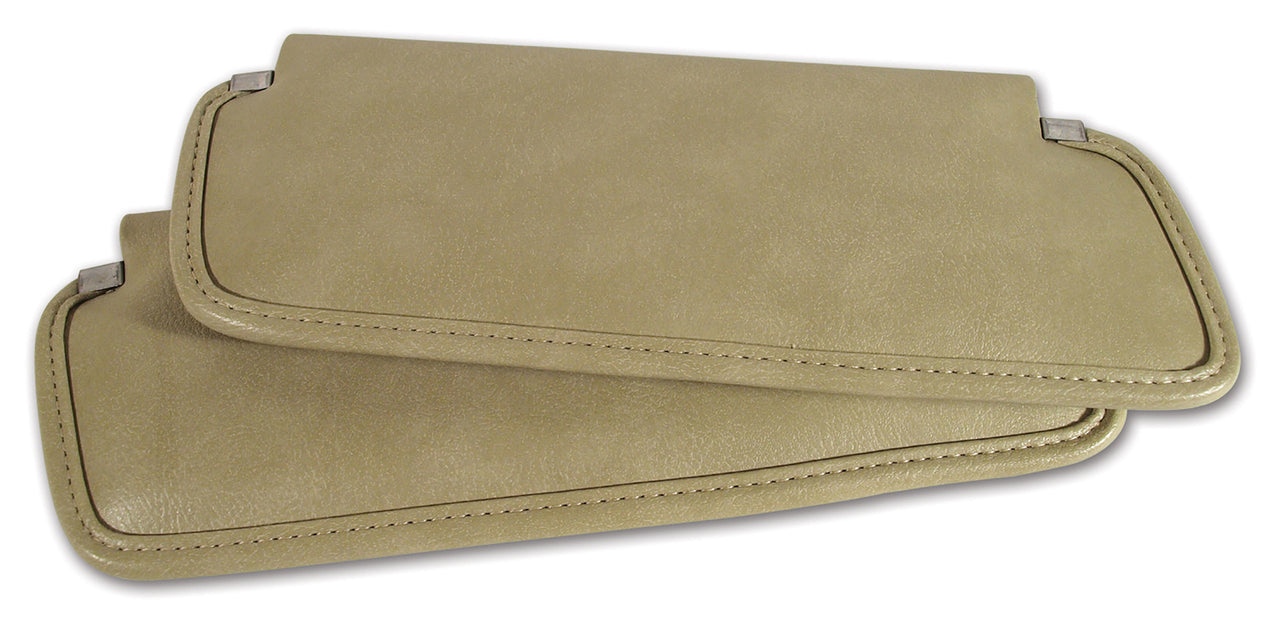 1974-1975 Corvette Sunvisors Neutral Madrid-408316-Corvette-Store-Online