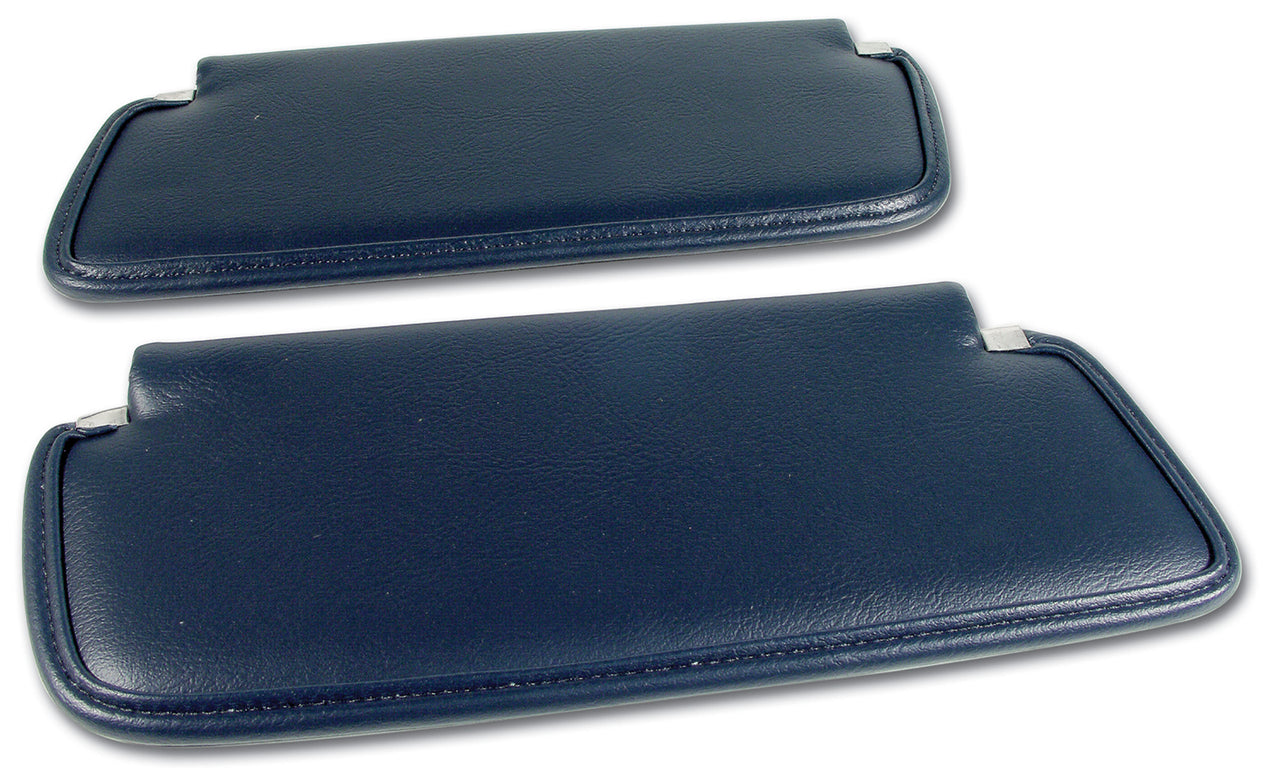 1974-1975 Corvette Sunvisors Dark Blue Madrid-408343-Corvette-Store-Online